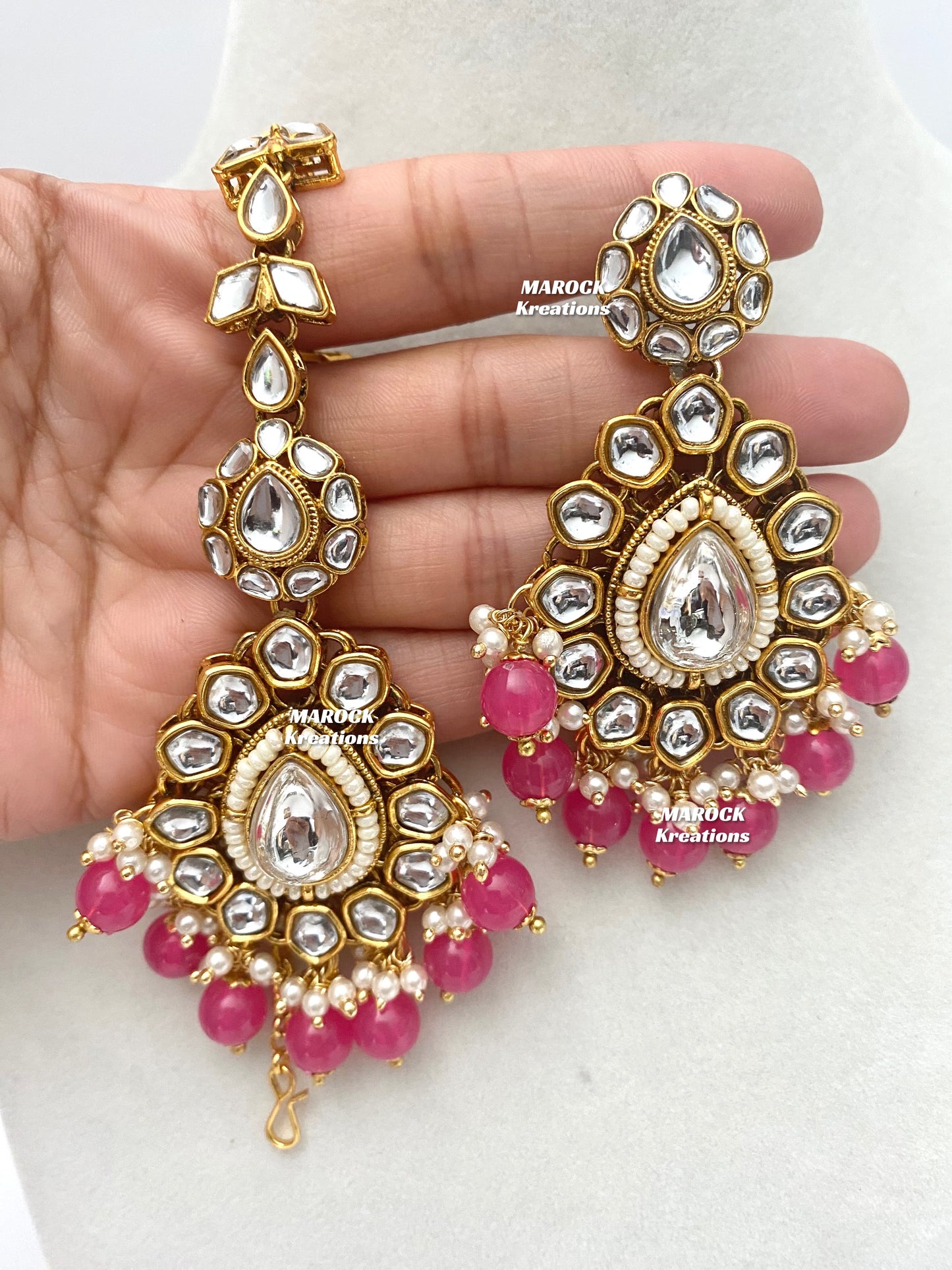 Sania Premium Quality Kundan Necklace set