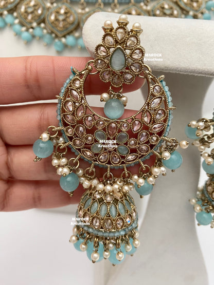 Tashi Premium Quality Polki Statement Bridal set