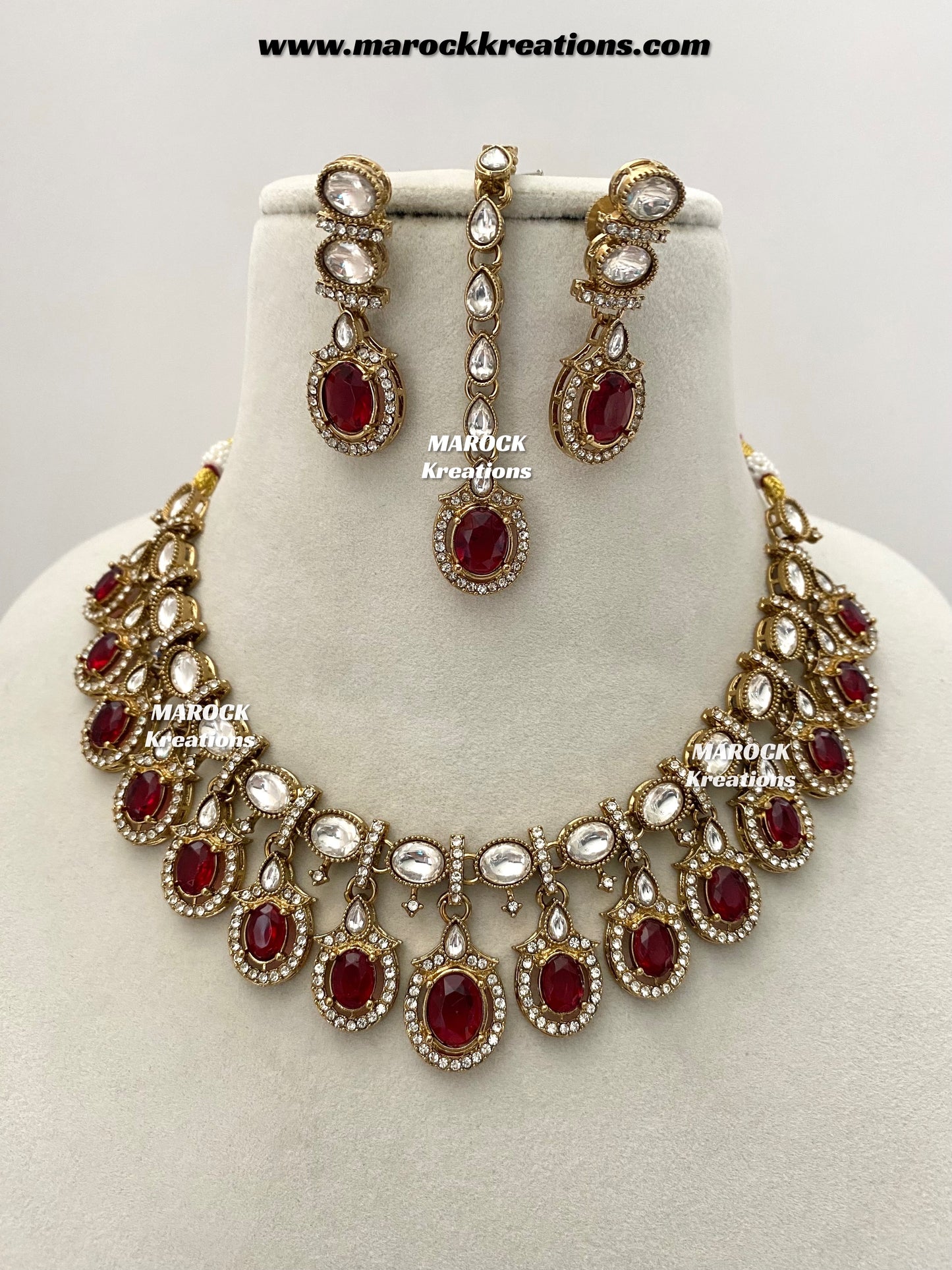 Areeba Kundan Necklace set
