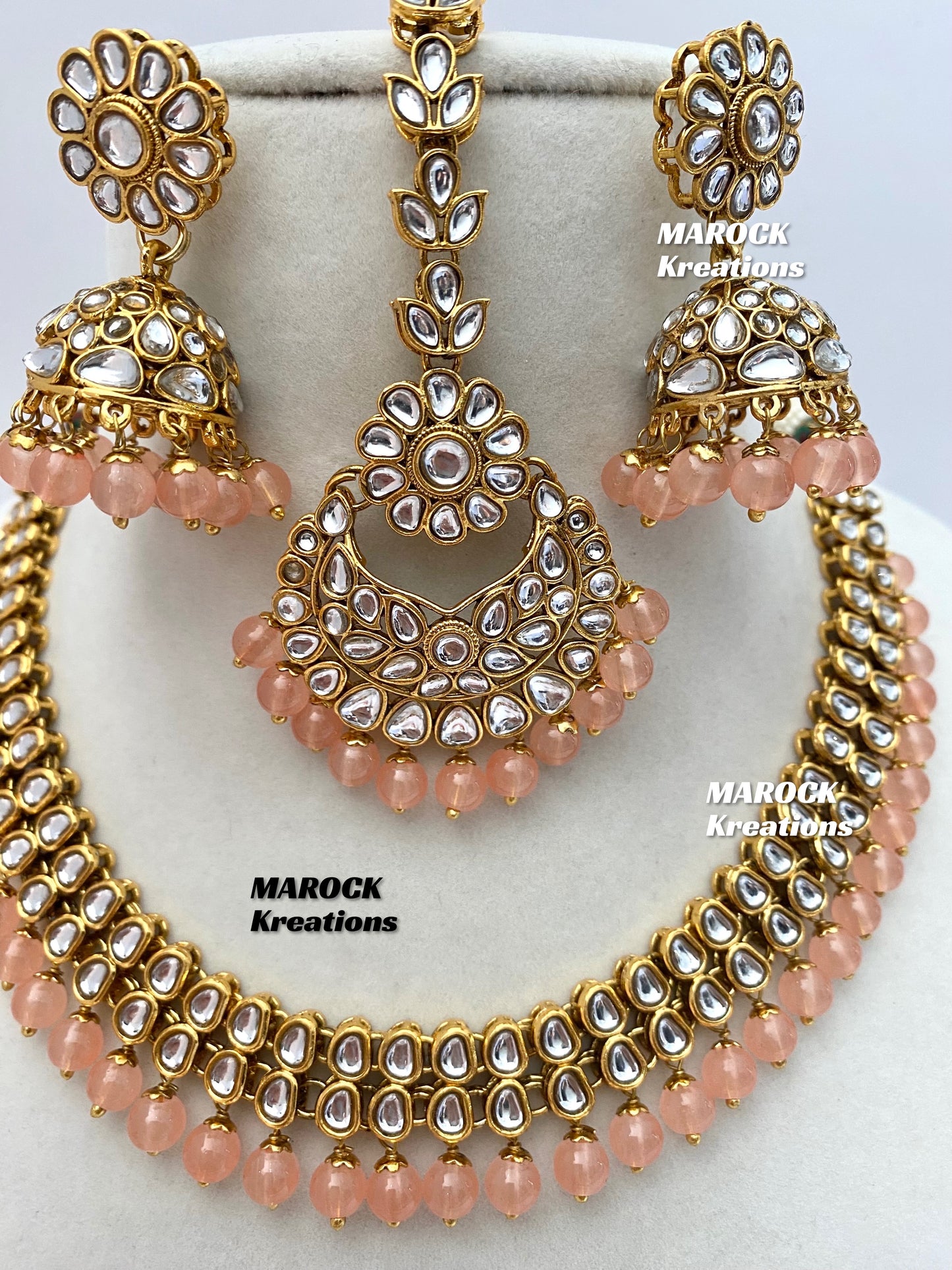 Premium Quality Kundan Necklace set