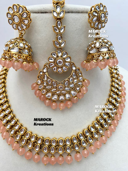 Premium Quality Kundan Necklace set