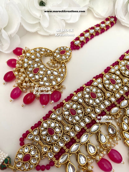 Fine Kundan Statement Choker set