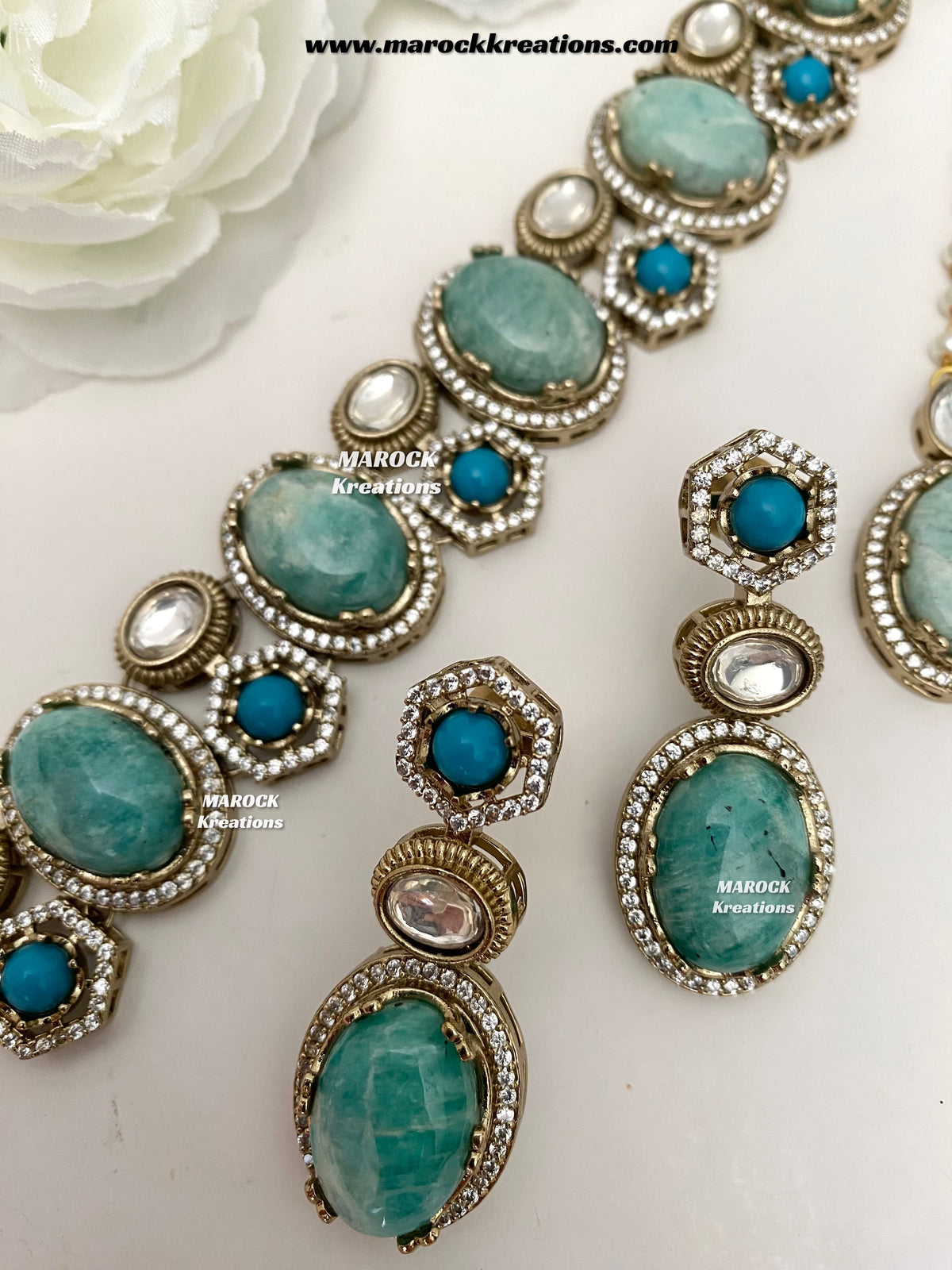 Ridam Sabyasachi inspired Premium Quality Kundan statement choker set
