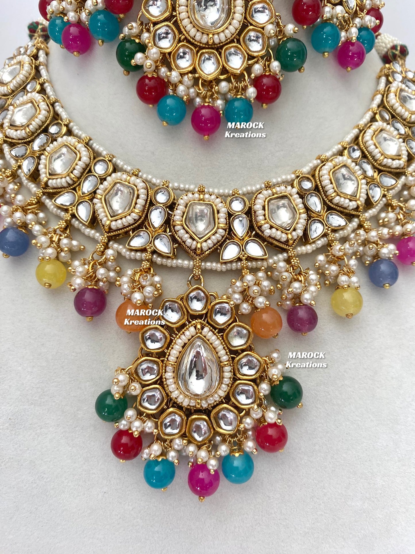 Sania Premium Quality Kundan Necklace set