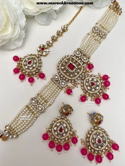 Moony Kundan Choker set