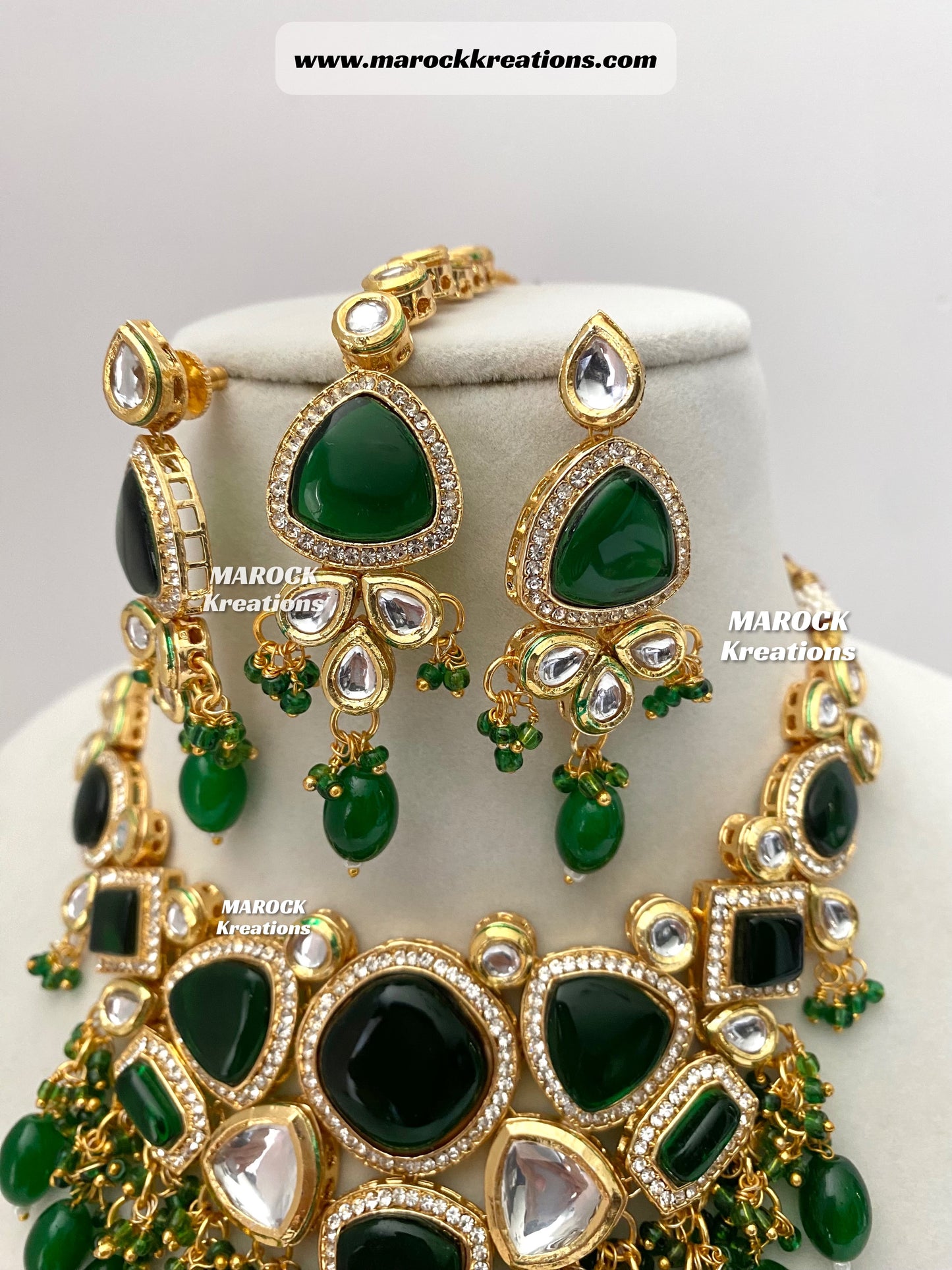 Kundan Statement Necklace set