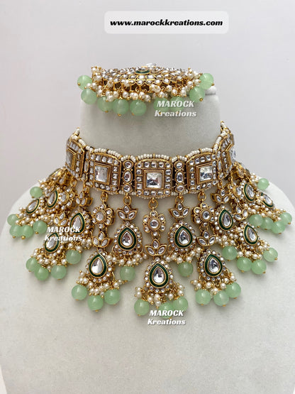 Zoya Premium Quality Kundan Statement Necklace set