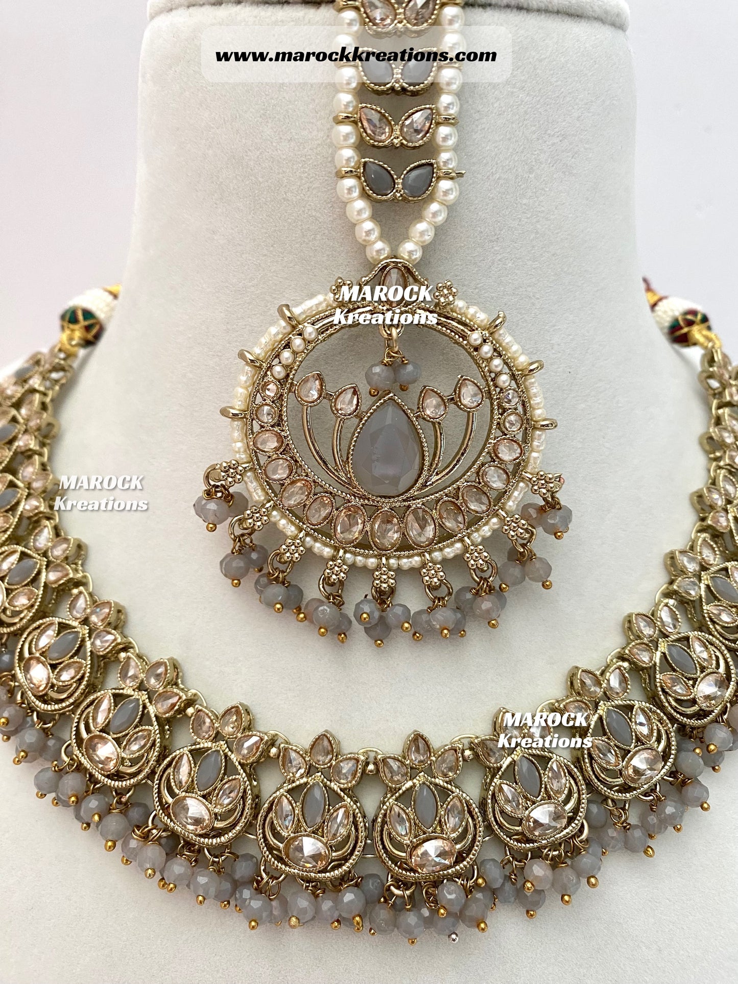 Antique Polki Necklace set