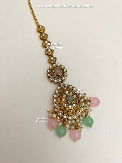 Salma Premium Quality Kundan Bridal set/bridal jewelry