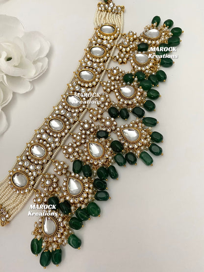 Premium Quality Kundan Bridal set/Indian bridal jewelry