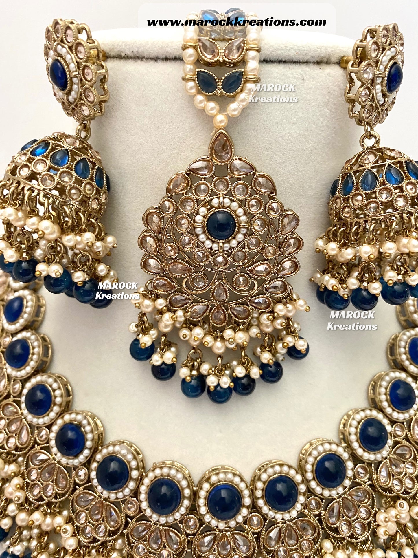 Aalia Antique Polki Necklace set