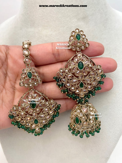 Shradha Polki Statement Necklace set/Bridal set