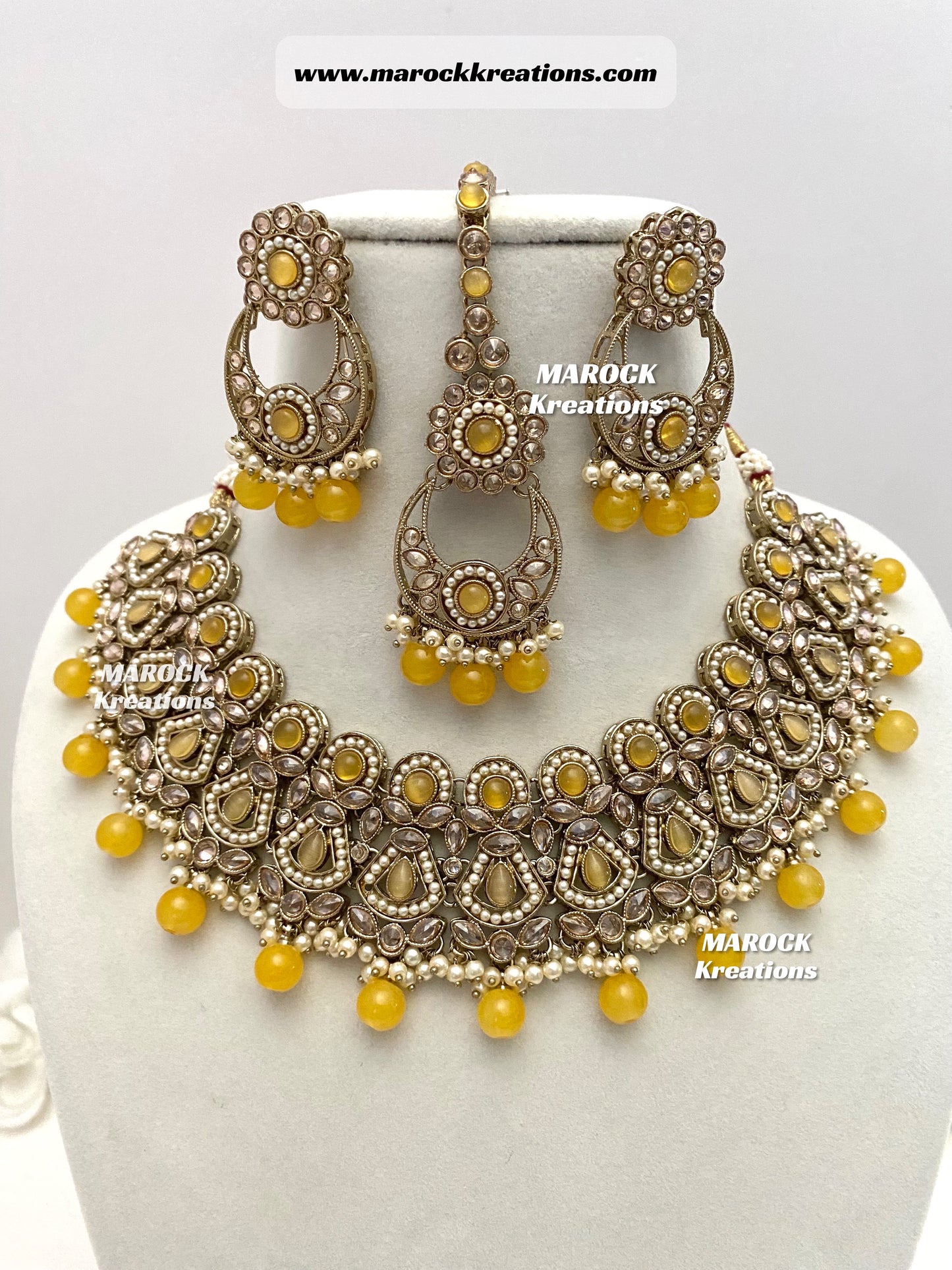 Antique Polki Necklace set