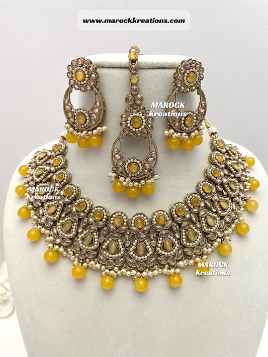 Antique Polki Necklace set