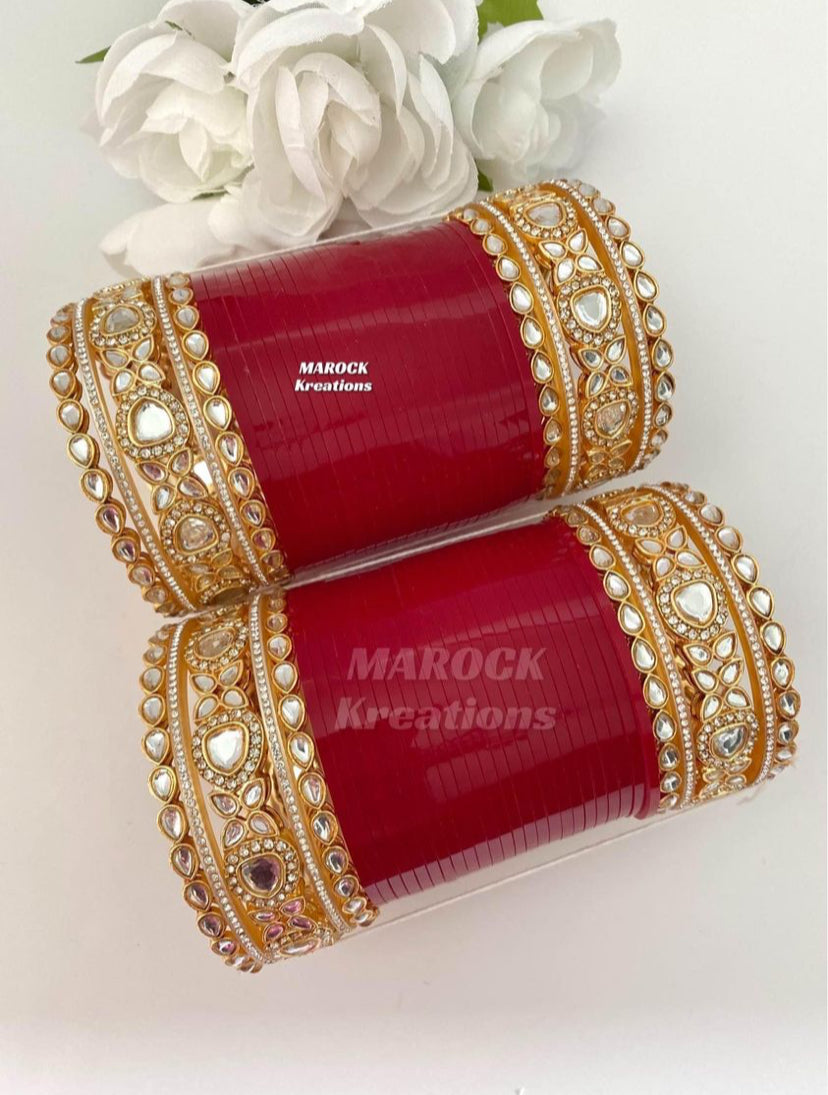 Kundan Bridal Choora/Bridal Bangles