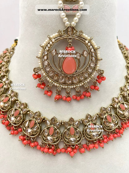 Antique Polki Necklace set