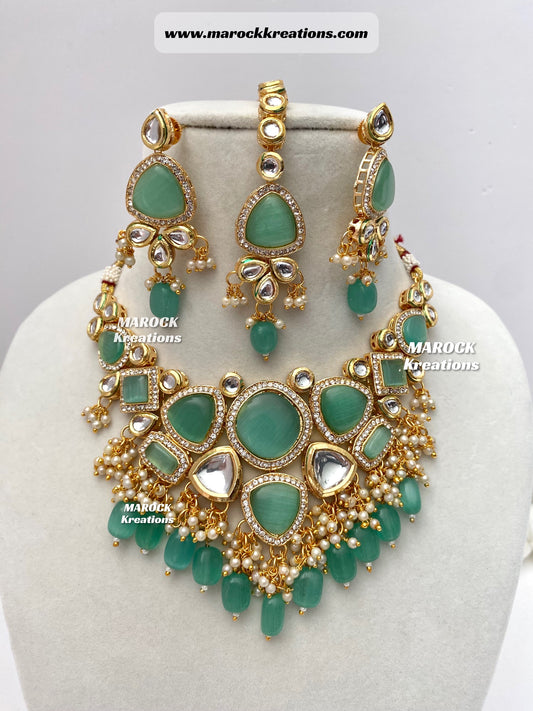 Kundan Statement Necklace set