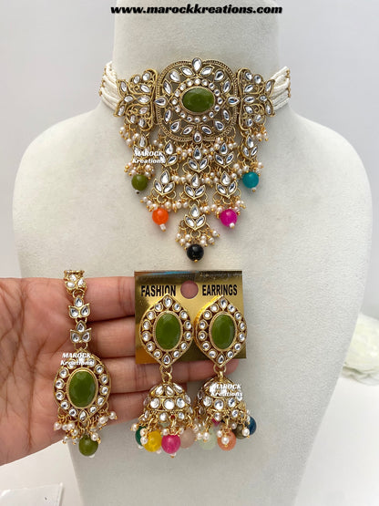Yasreen Kundan Choker set