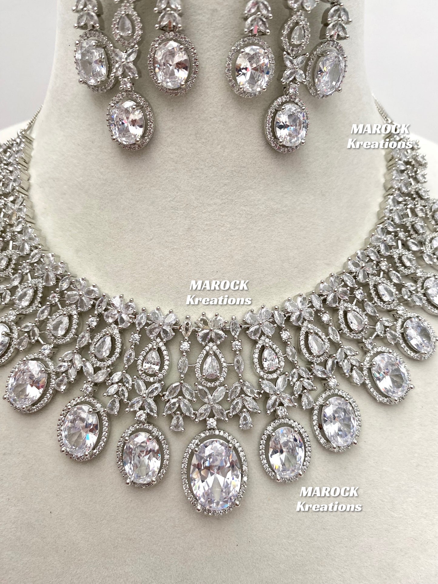 Amaya American Diamond Necklace set