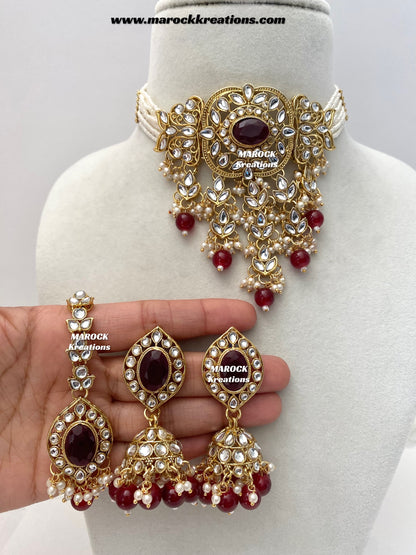 Krupa Kundan Choker set