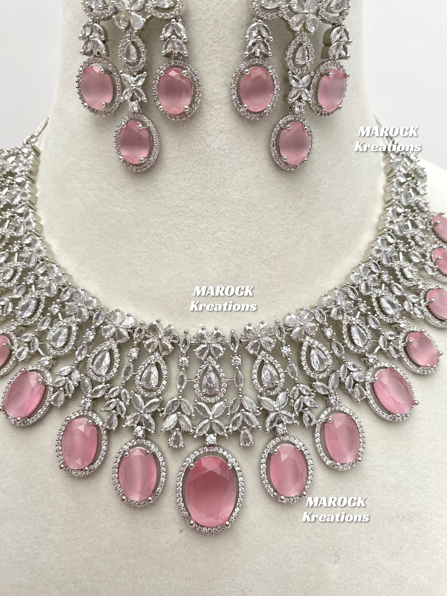 Amaya American Diamond Necklace set