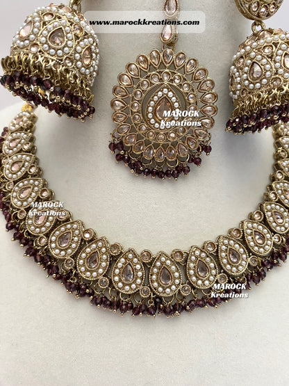 Antique Polki Necklace set