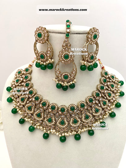 Antique Polki Necklace set