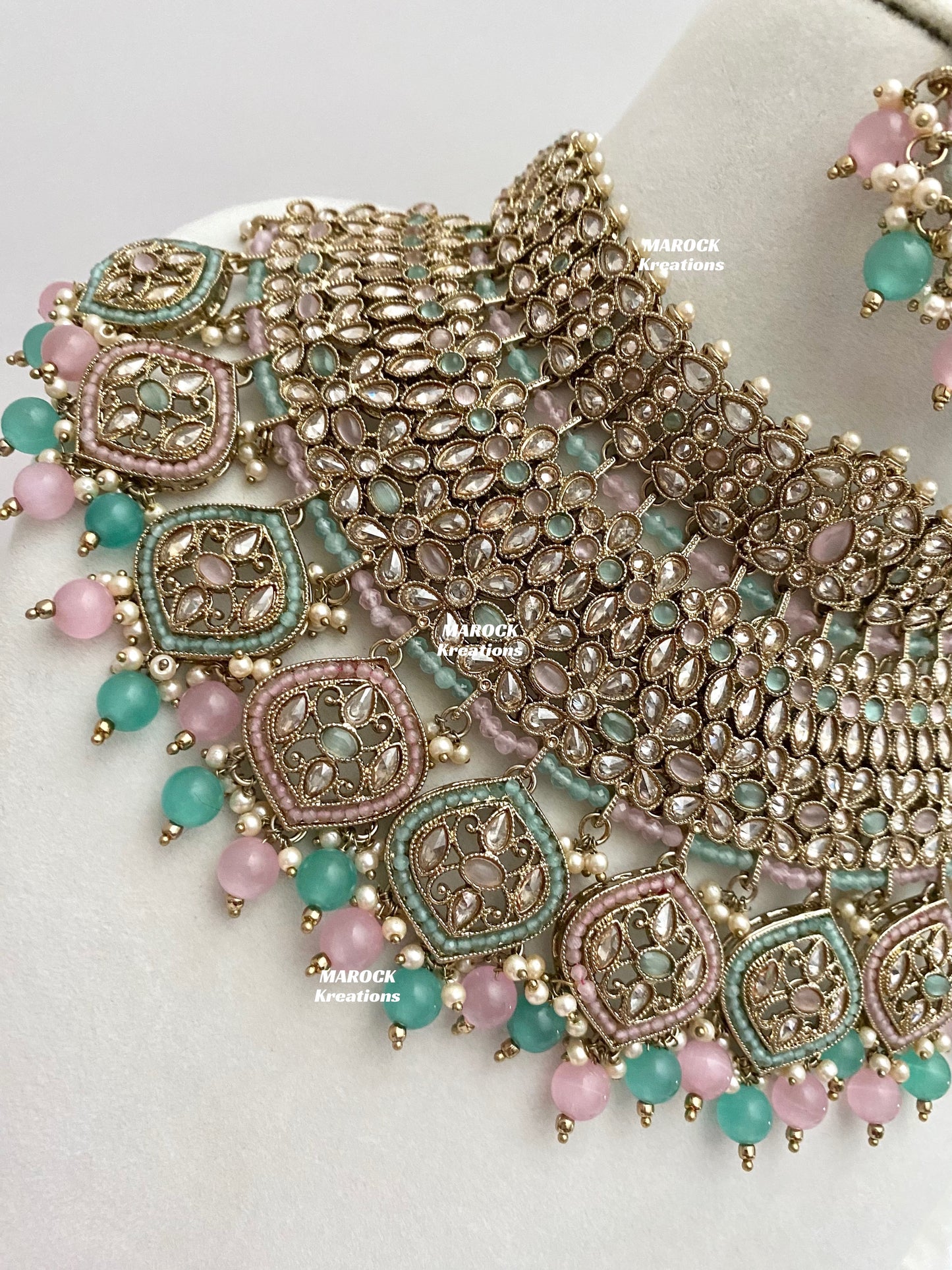 Tashi Premium Quality Polki Statement Bridal set