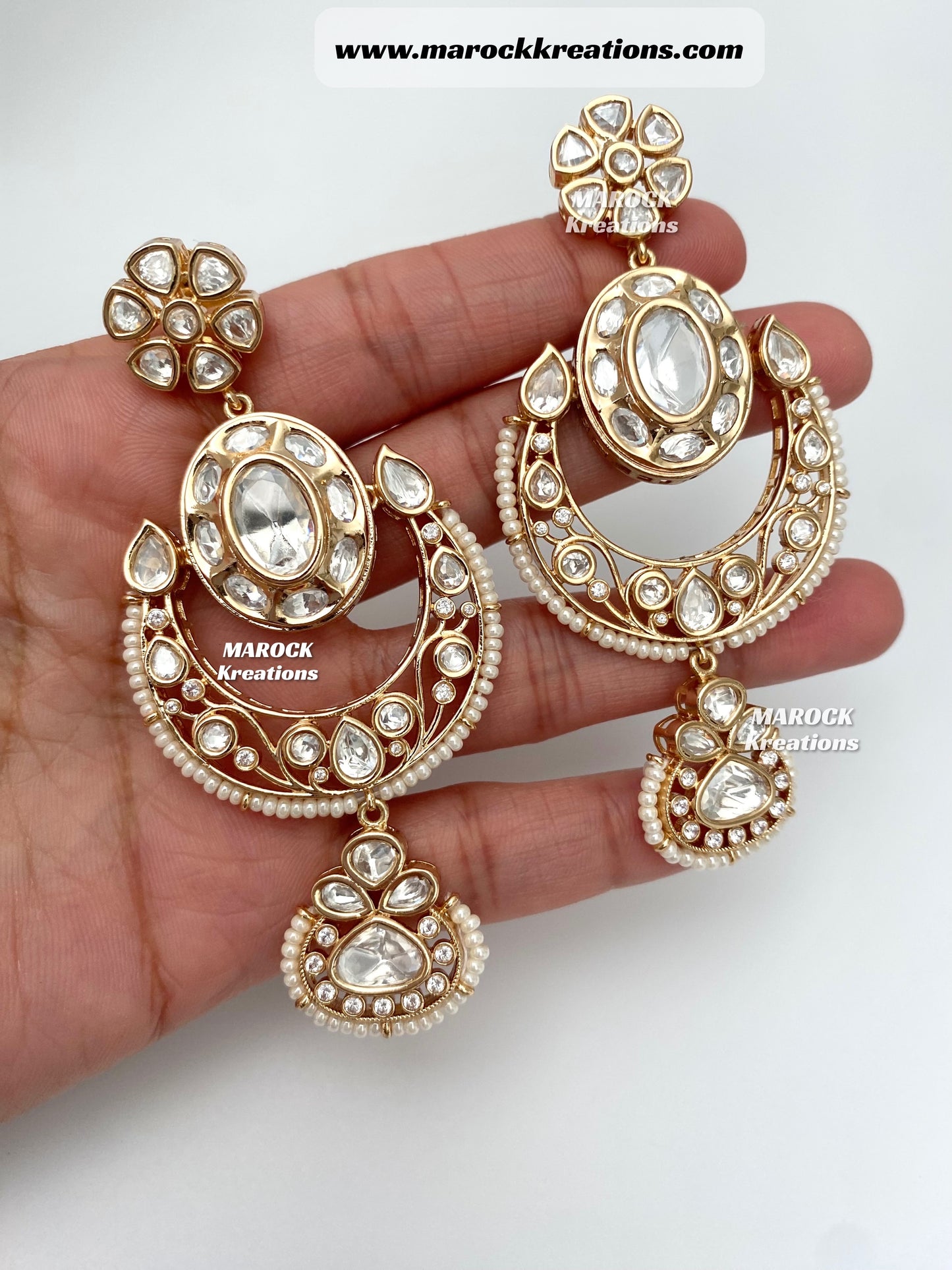 Ambika Tyani inspired Premium Quality Kundan exclusive Necklace set