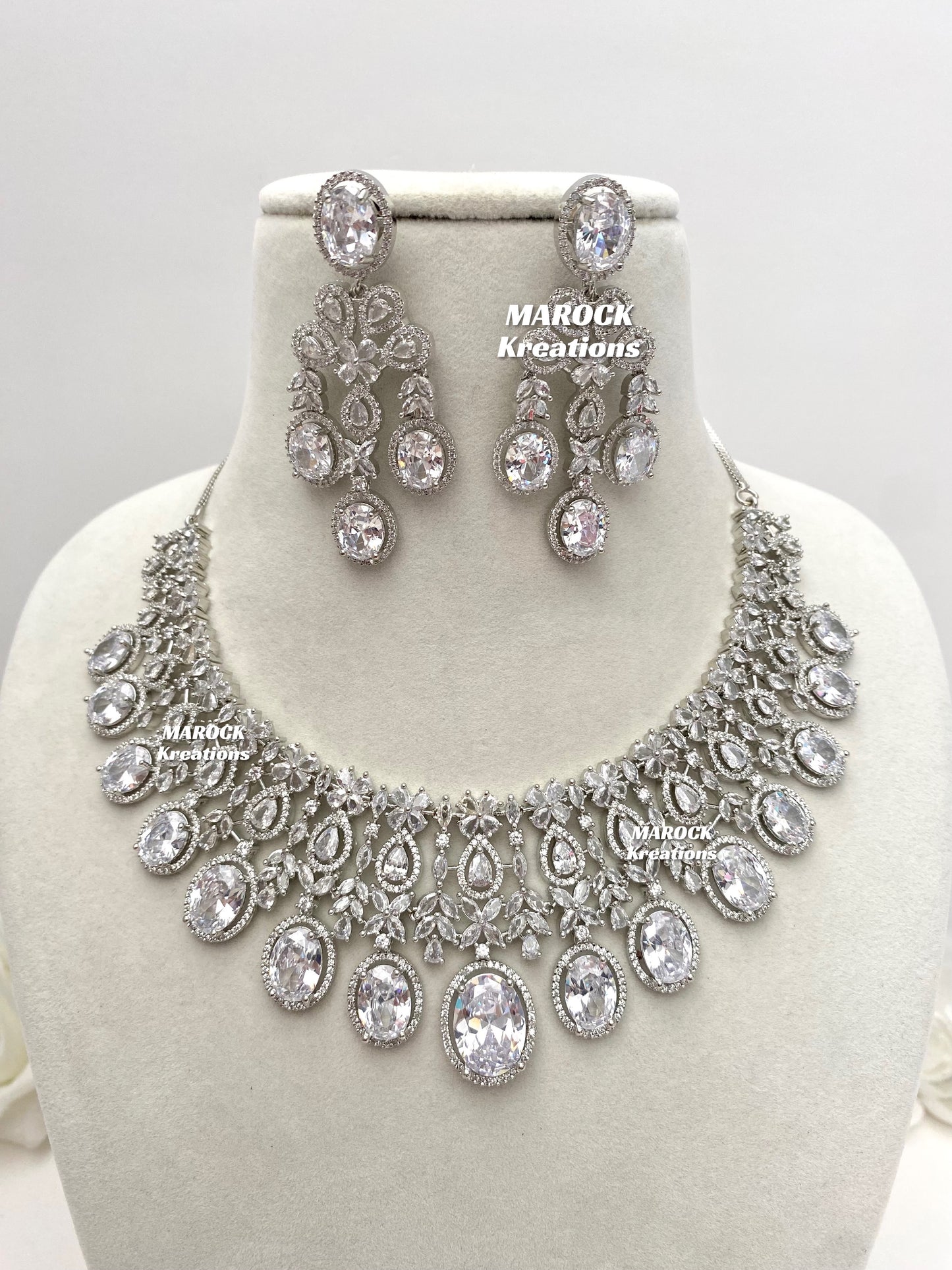 Amaya American Diamond Necklace set