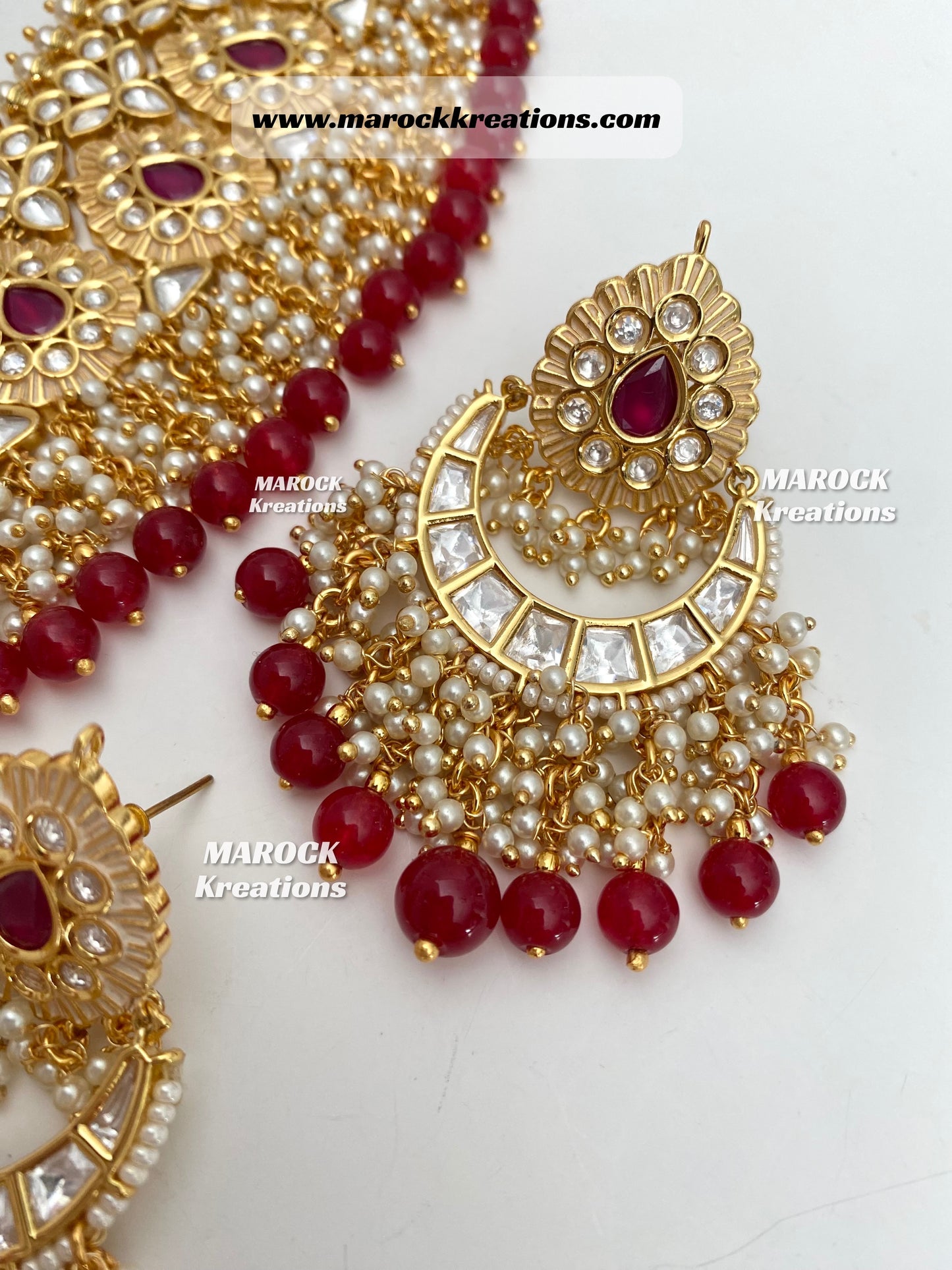 Pihu Tyani inspired Premium Quality Gold plated Kundan Necklace set/Bridal set