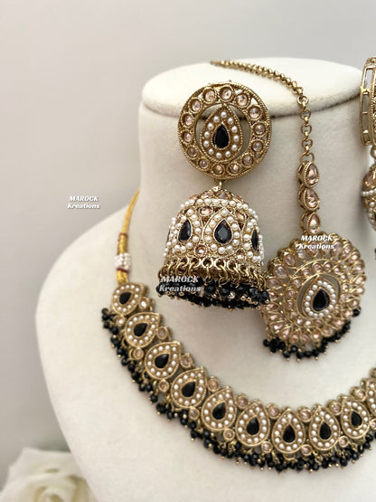 Tina Antique Polki Necklace set