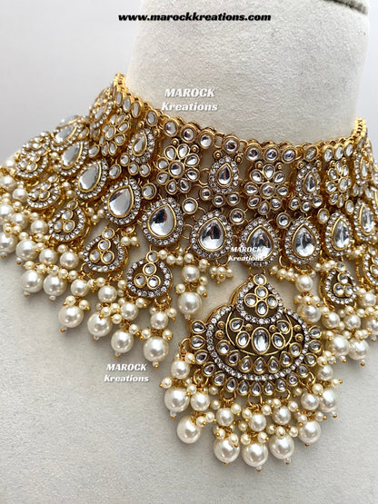 Premium Quality Kundan Bridal set/Indian bridal jewelry
