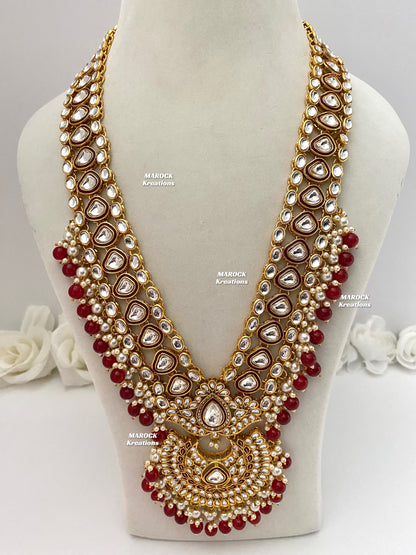 Premium Quality Kundan Meenakari Bridal set/Indian bridal jewelry