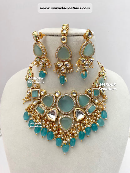 Kundan Statement Necklace set