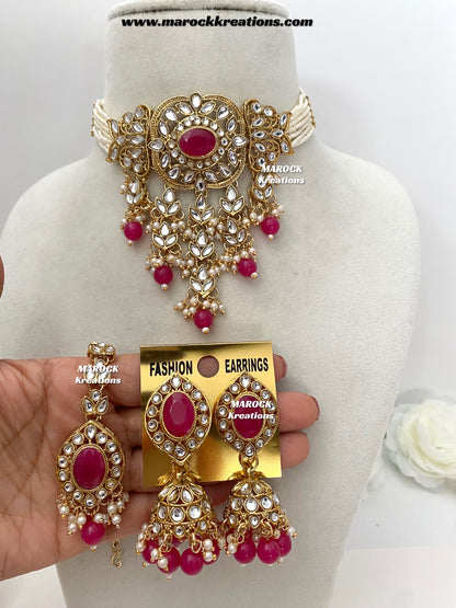 Krupa Kundan Choker set