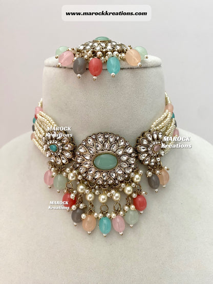 Kundan choker set