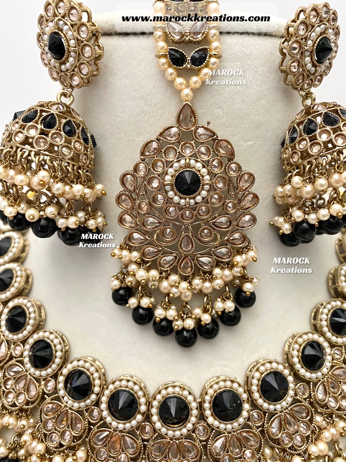 Aalia Antique Polki Necklace set