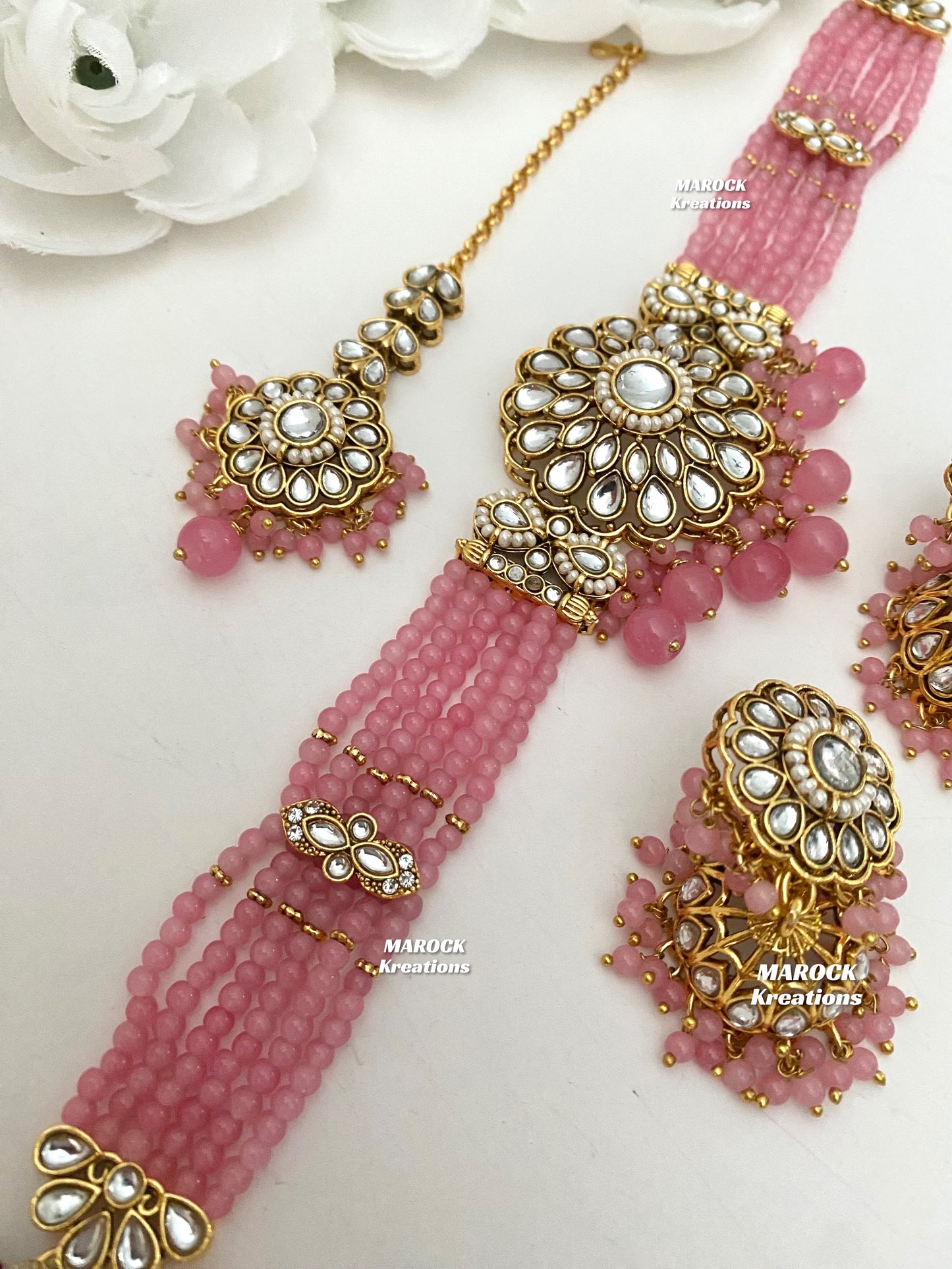 Ginni Premium Quality Kundan choker set