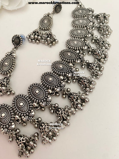 Oxidized Choker set