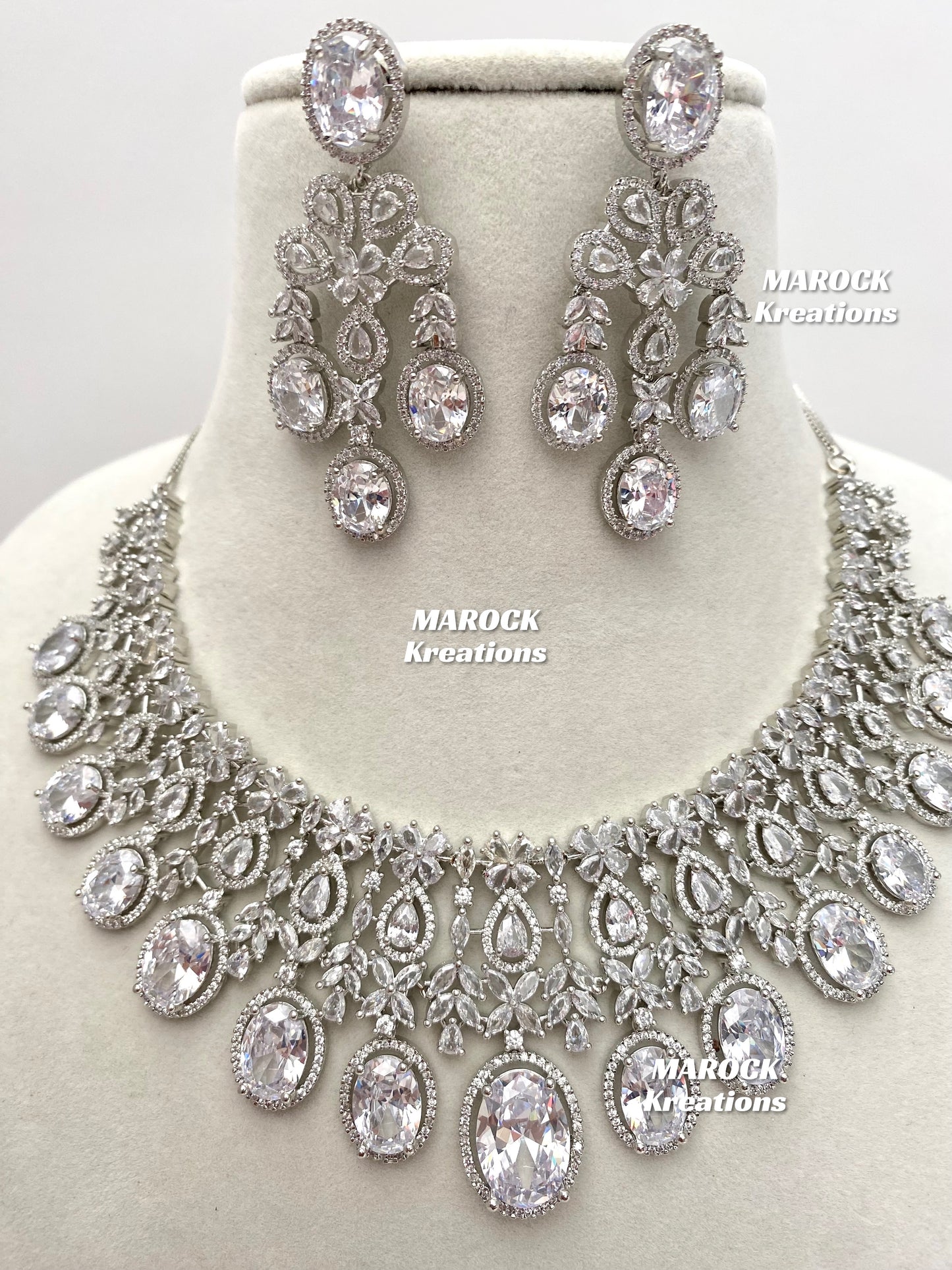 Amaya American Diamond Necklace set