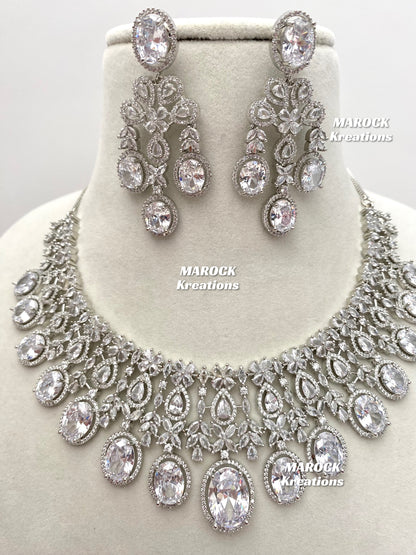 Amaya American Diamond Necklace set