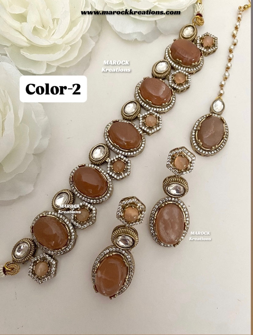 Ridam Sabyasachi inspired Premium Quality Kundan statement choker set