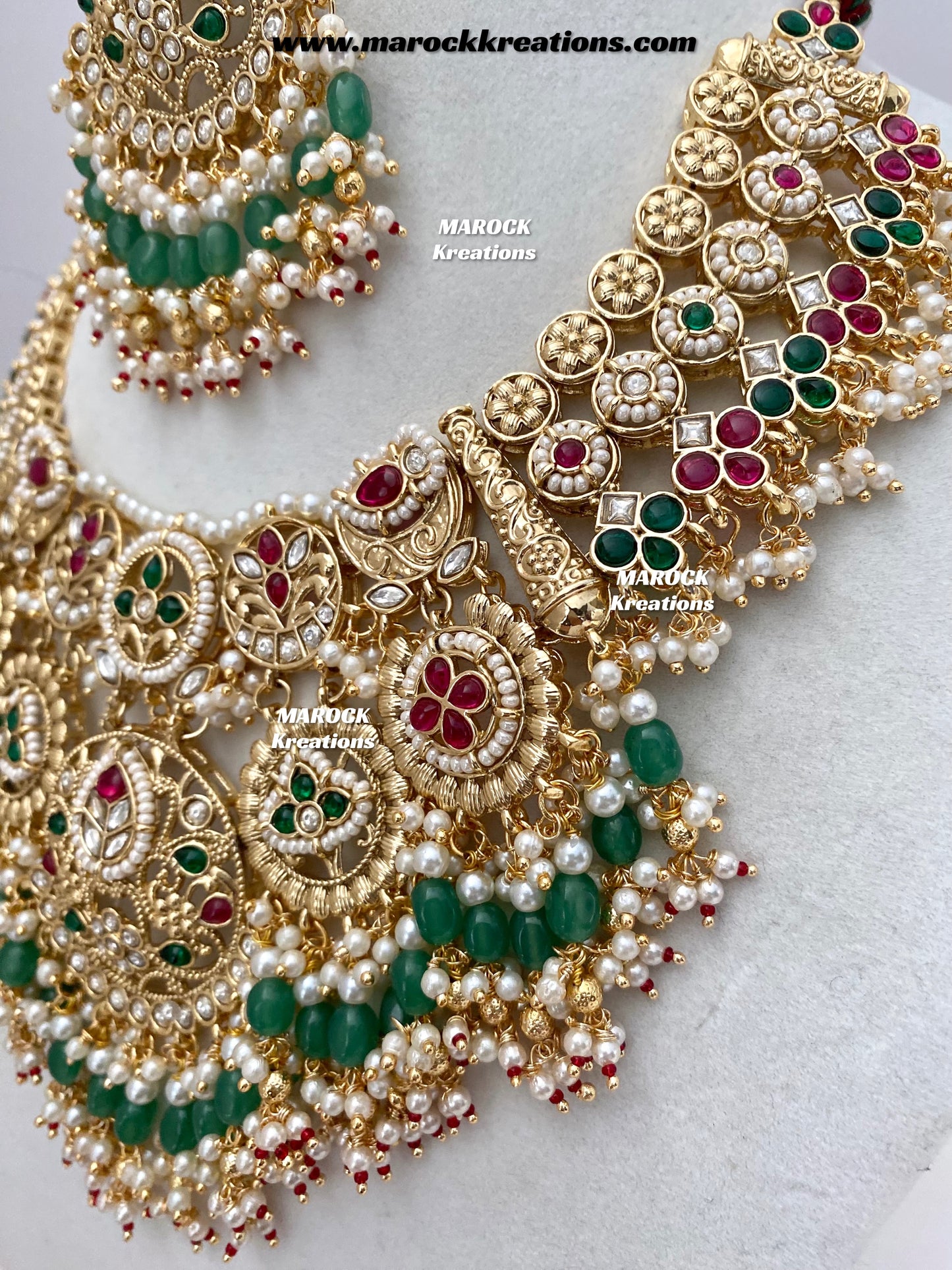 Rachna Premium Quality Kundan Bridal Set