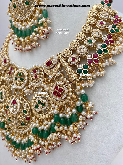 Rachna Premium Quality Kundan Bridal Set