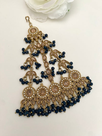 Antique Gold Polki Jhoomer/Passa