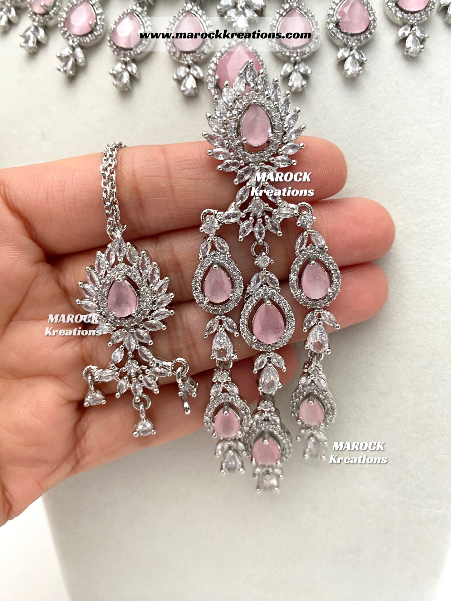 American Diamond Necklace set