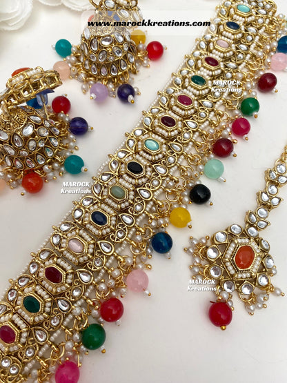 Maya Kundan Choker set