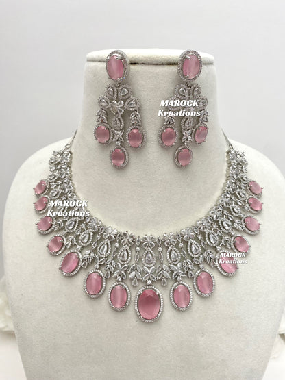 Amaya American Diamond Necklace set