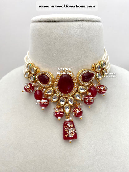 Tanvi Kundan Choker set